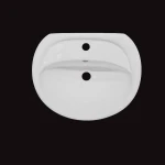 hot sale Hand Wash Basin Ceramic Sanitary Ware basin with pedestal white basin