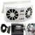 Import Hot Sale Mini Solar Powered Car Auto Window Air Vent Ventilator Air Conditioner Cool Car Fan from China
