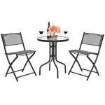 Hot Sale Outdoor Furniture Rattan Dining Room cafe table chair set
