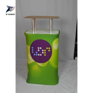 Hot sale Promotional wholesale front counter for trade show advertising exhibition display