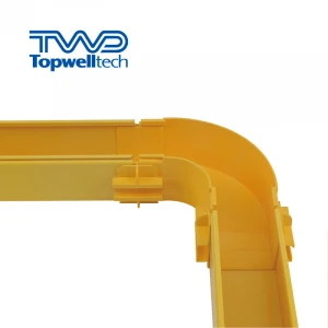 Hot Sale PVC OEM Flexible PVC Trunking Network Fiber Optic Cable Tray