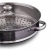 Import Hot Sale Stainless Steel Steamer Pot 3 Layer 34CM Steaming Pot from China