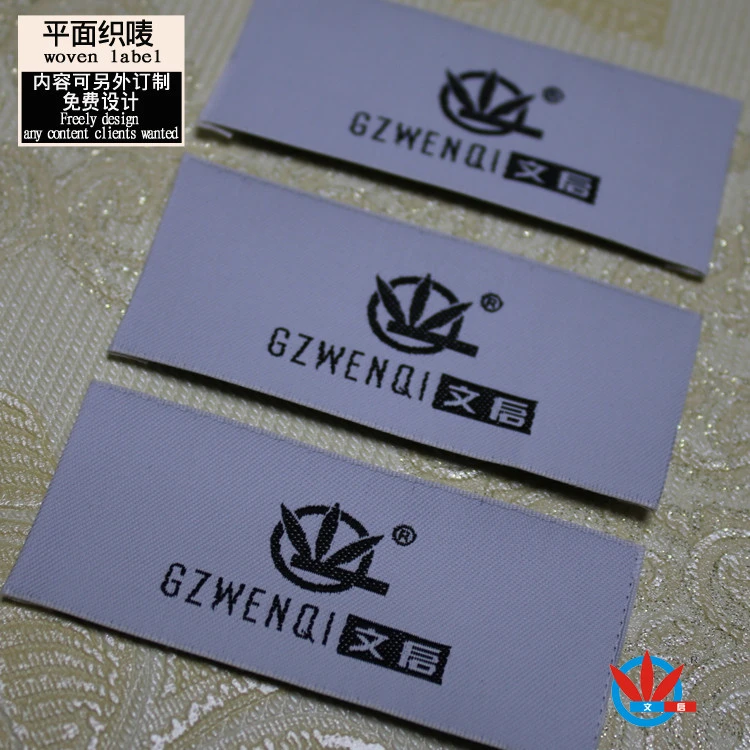 Hot sales: Wood shuttle weaving label &amp; High-density labels Packaging &amp; Printing Main Labels hangTags Garment labels to Sell