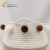 Import Hot sell latest design belly Cotton Rope Woven Storage Baskets brown&amp;white Pom Pom from China