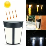 Hot Sell LED Solar Lights IP65 Waterproof LED Motion Sensor Auto ON/OFF Outdoor Solar Wall Light Solar Garden Lights