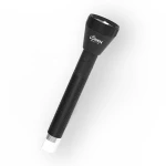 hot sell solar lighter portable high power strong tail light high power led rechargeable mini flashlight torch FOR camping