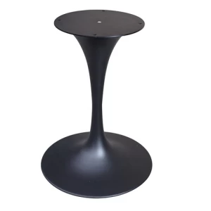 hot sell tulip Table Leg Round Coffee Table base  black  metal  furniture leg wrought iron furniture legs