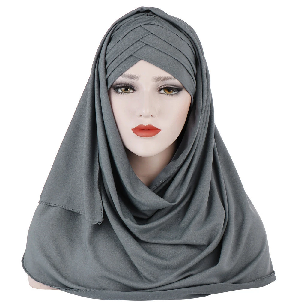 Hot sell wholesale Islamic clothing headscarves for Muslim women