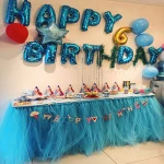 Hot selling Birthday Party Tulle table skirt wedding tutu for decoration