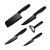 Import Hot Selling Cooking Tools Kitchen Gadgets Ceramic Knife 6pcs Set Knife With Knife Holder from China