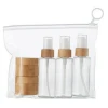 Hot selling easy to carry bamboo travel set