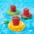 Import Hot selling fruit pvc Inflatable Drink Holders Floats Cup Coasters equipment for Kids Toys and Pool Party playing water from China