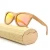 Hot Selling Handmade polarized framed fashion custom logo wood bamboo sunglasses