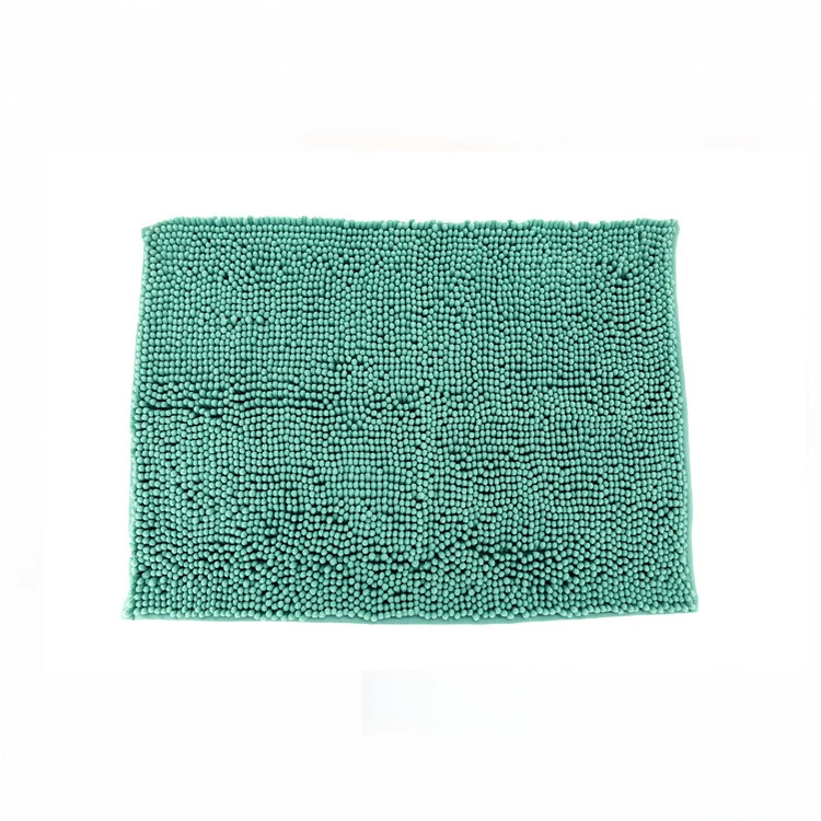 Hot Selling Polyester Toggle Chenille Bath Mat