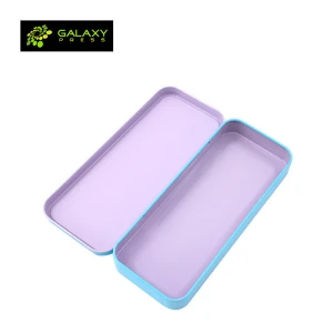 Hot Selling Rectangular Metal Tin Pencil Case Blank for Sublimation