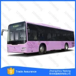 Hot selling shaolin bus Hybrid power 37+1 City Bus