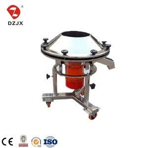 Hot selling single layer cookie crumb juice liquid high frequency screen machine