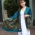 Import Hot styles shawls printed cashew nut pure cotton long boho scarf with fringe from China