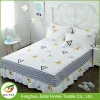 Hotel bed skirt,King/Queen/Full/Twin Size chinese hotel bed cover sheet