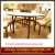 Import Hotel furniture stainless steel banquet hall furniture dining table and chair for sale from China