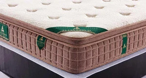 hotel high density memory compressed foam cashmere fabric mattress