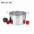 Import Household tri-ply clad stainless steel cooking pot/ casserole with glass lid from China