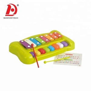 HUADA Cheap Plastic Marimba Piano Musical Instrument Sets Baby Toy for Kids