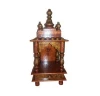 Indian wooden indoor temple home decoration