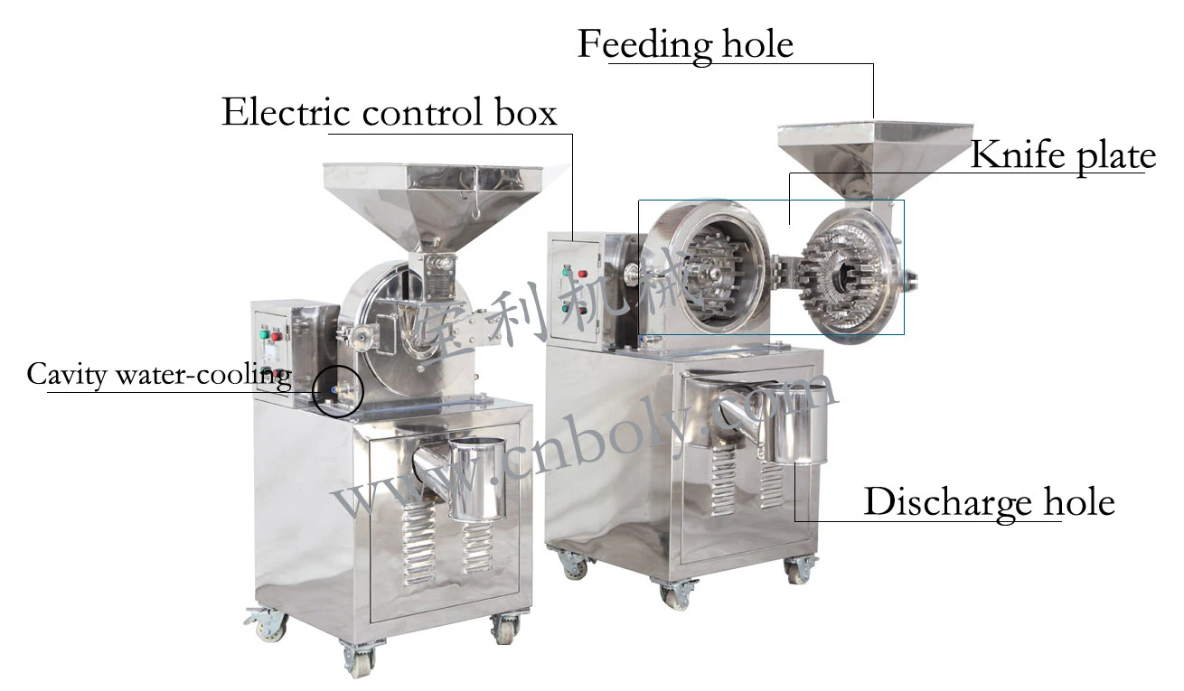 Industrial herb powder grinder Chinese herb grinding machine