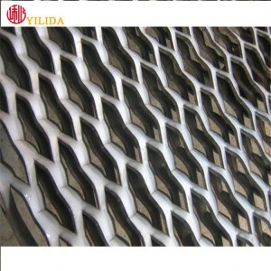 Industrial style decorative mesh expanded metal stair treads