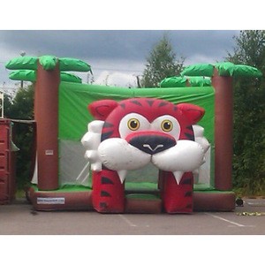 inflatable tiger bouncer