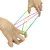 Interactive Games Classic Toys String Cats Cradle Twist Finger Creative Finger Toy Rainbow Rope For Kids