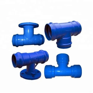 ISO2531 China ductile iron pipe fittings for African and South American market