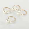 Ivory/Gold Seybert Pearl Napkin Ring