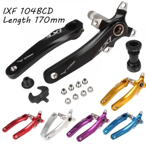Ixf Bcd104mm 170mm mtb crank With Lower Support From Mountain Bicycle crank