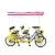Jack Tianjin factory 4 seater surrey bike tandem bicycle for adult/sightseeing bike 4 person touring bike/seater tandem bike