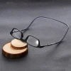 Jaspeer wholesale cheap old people hanging neck foldable magnetic reading glasses