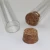 Import JD Customized Flat Bottom Glass Test Tube with Cork Stopper from China