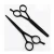 Import Jet Black Hair Style Barber Scissor Pair from Pakistan
