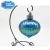 Import Jingle Bell with snowflake glass blown ornament with LED cap Christmas decoration supplies from China