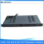 JM-8U Satellite SAW Filtered UHF VHF TV 8 Channels Separated Agile Modulator