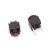 Import K2-017 2 Pin 6*6*7.3mm Straight foot DIP tact switch red hat no sound from China