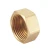 Import K710 brass hexagon hat fittings with internal thread/metal fittings with internal thread from China