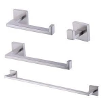 Buy Stainless Steel Bathroom Accessories Set Wall Mounted Towel Ring Paper  Towel Holder Shower Shelf Bath Hardware Set from Wenzhou Xiaomi Sanitary  Wares Co., Ltd., China