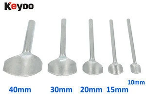Keyoo durable and solid steel leather craft tools Suitable for end processing of wallet,card case,belt