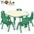 Import kids furniture attractive and high quality kids furniture of table and chairs ,student round table from China