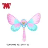 Kids Magic Bubble Wand Blower Music Light Up Butterfly water soap Bubble maker Toy Party Wedding Outdoor Activity Bubble Machine