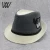 Import Kids Short Brim Summer Straw Fedora Hat w/ Satiny Hat Band Straw Fedora Hat from China