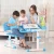 Import Kids study table and chair children drawing desk bedroom furniture set from China