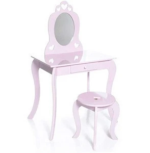 Kids Vanity Makeup dresser Table and Chair Set